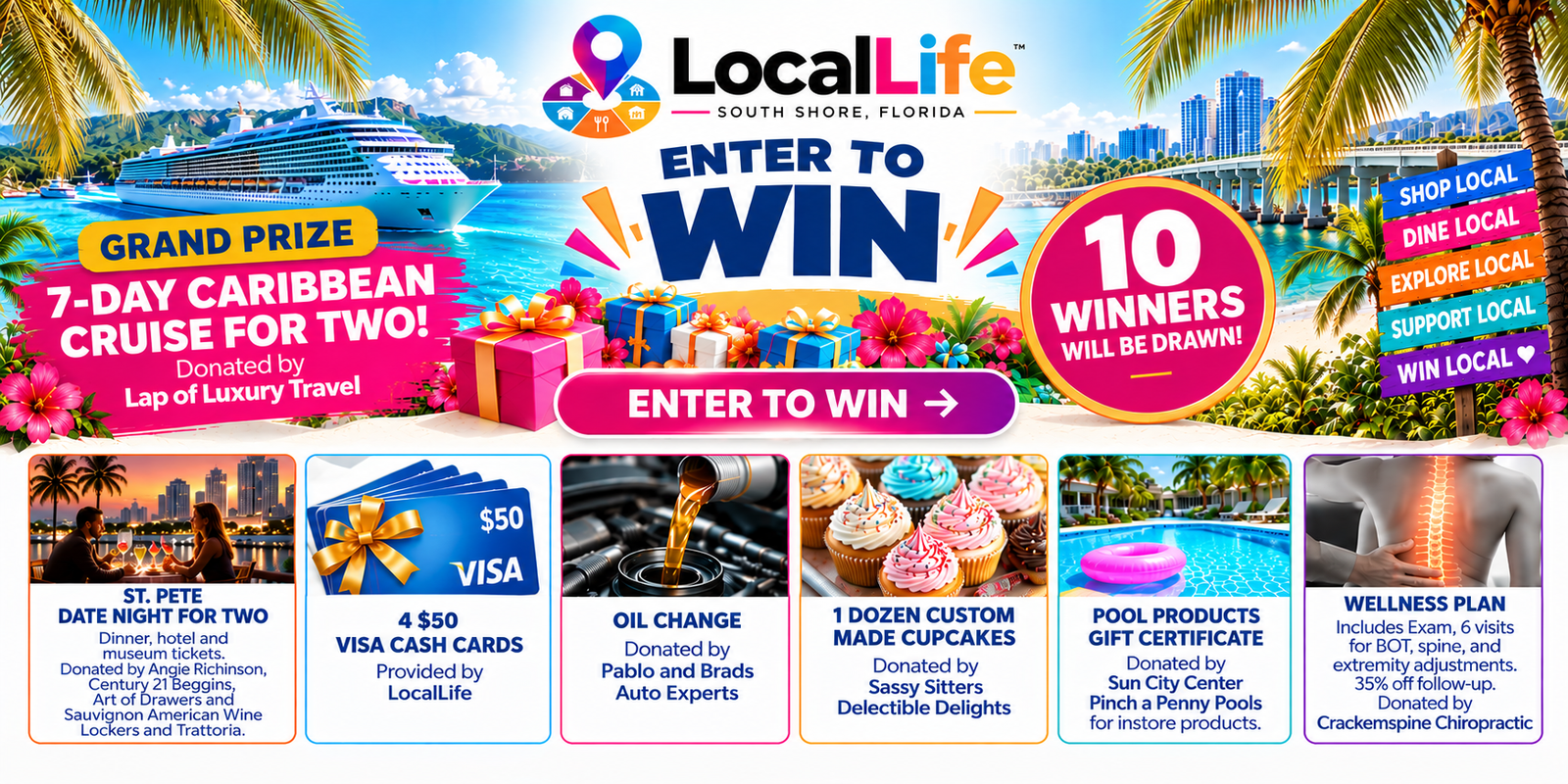 Contest prizes